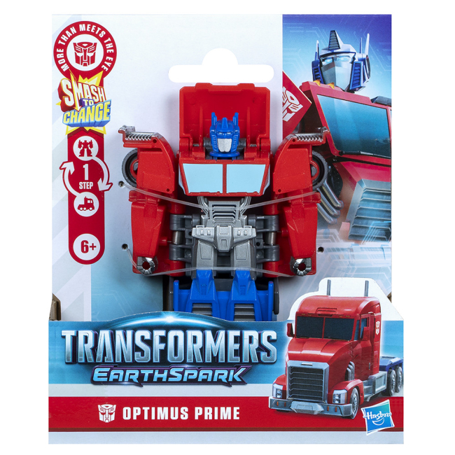 Трансформеры - Трансформер Transformers EarthSpark 1-Step Smash Changer Optimus (G0742/G0994)#3