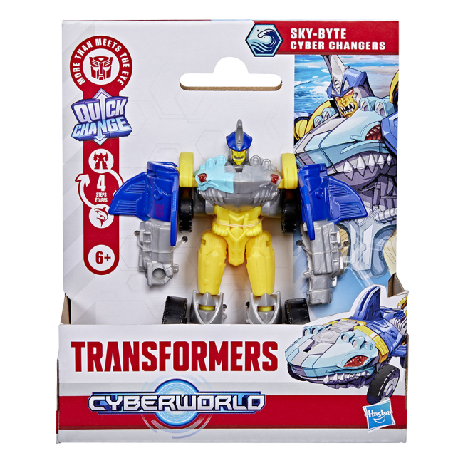 Трансформери - Трансформер Transformers Cyberworld Quick Change Sky-Byte (G0746/G1050)#5