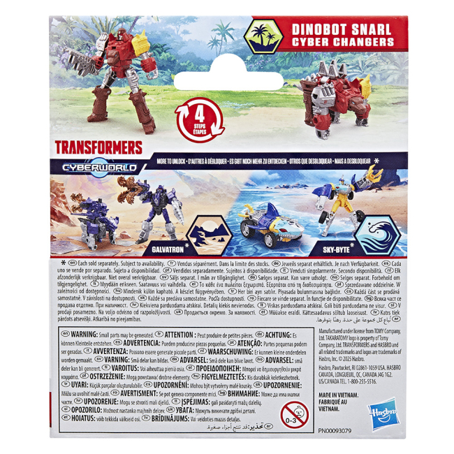 Трансформеры - Трансформер Transformers Cyberworld Quick Change Snarl (G0746/G1042)#4
