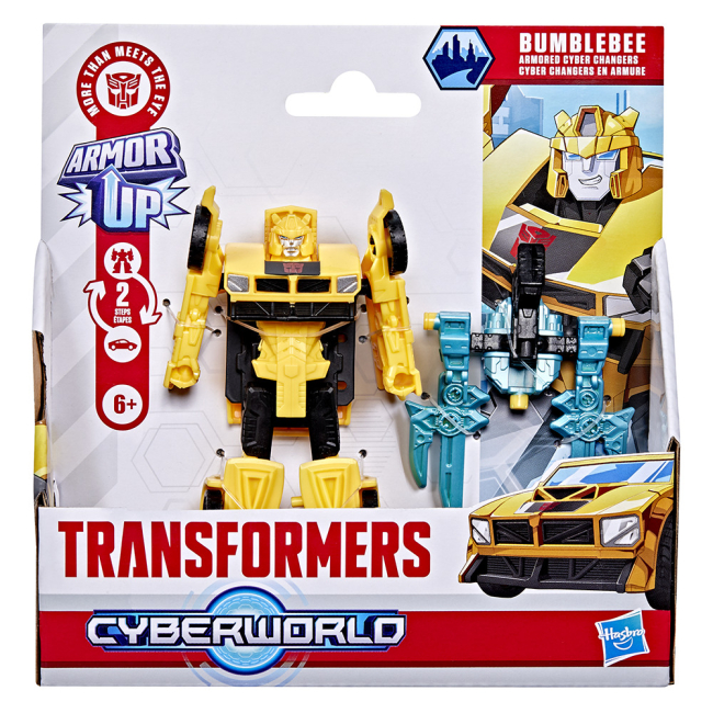 Трансформери - ​Трансформер Transformers Cyberworld ArmorUp Bumblebee (G0747/G1045)#8