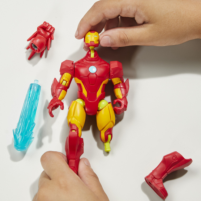 Фигурки персонажей - Игровой набор Marvel MixMashers Мстители Айрон Мэн (F9265/F9269)#4