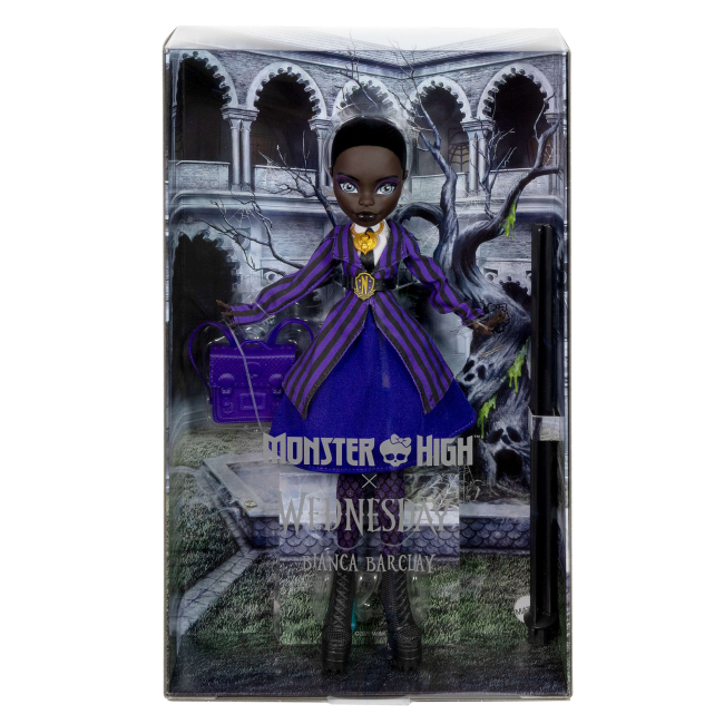 Ляльки - Лялька Monster High Wednesday Б'янка у шкільній формі (JDR71)#6