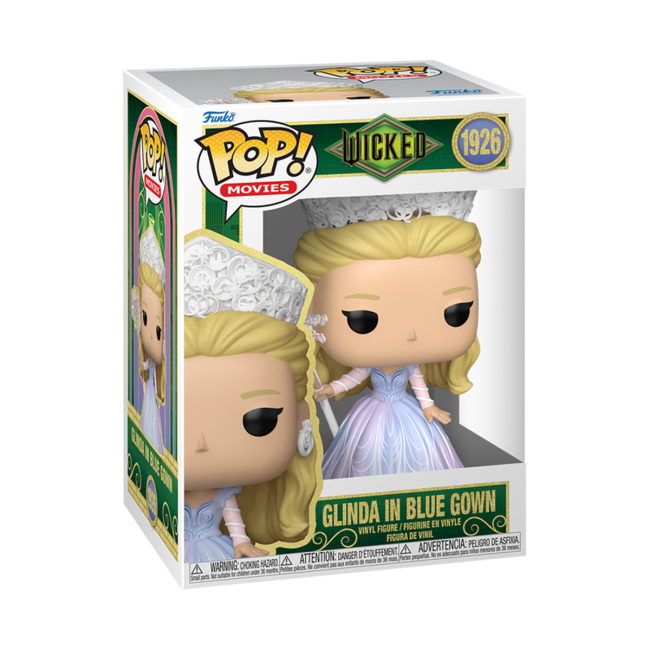 Фігурки персонажів - Фігурка Funko Pop Wicked Ґлінда у блакитній сукні (86671)#2