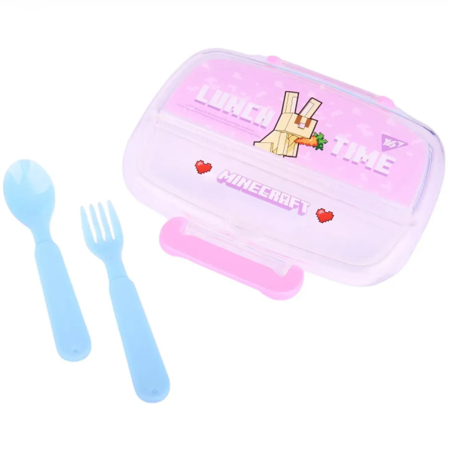 Ланч-бокси - Ланчбокс Yes Minecraft Spring з приладдям 750 мл (708370)#4