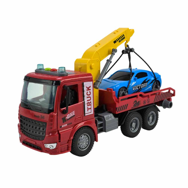 Транспорт і спецтехніка - Евакуатор Автопром червоний (AP9934)#2