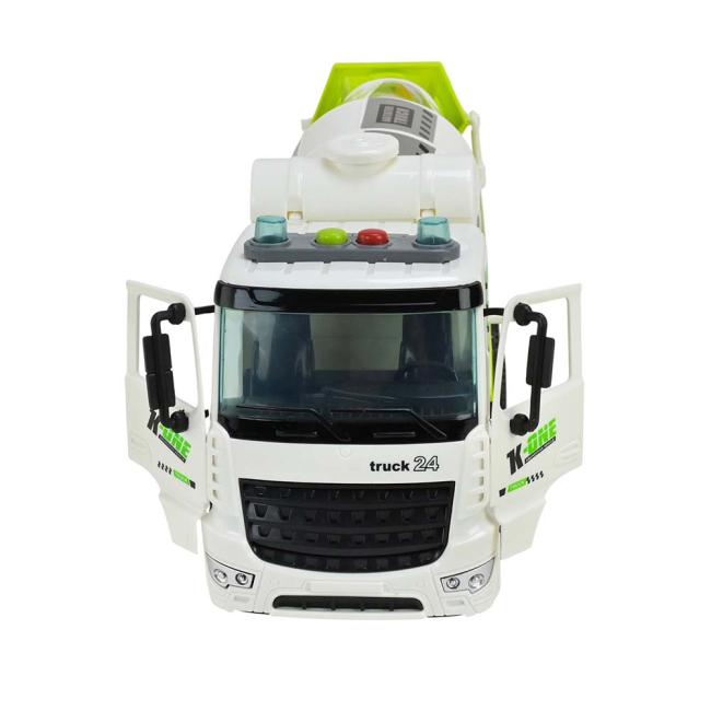 Транспорт і спецтехніка - Бетономішалка Автопром біла (AP9939)#2