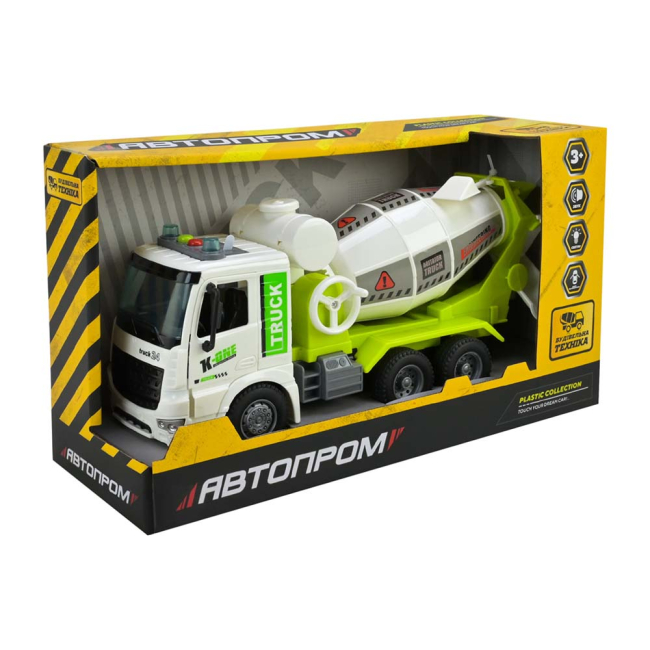 Транспорт і спецтехніка - Бетономішалка Автопром біла (AP9939)#3