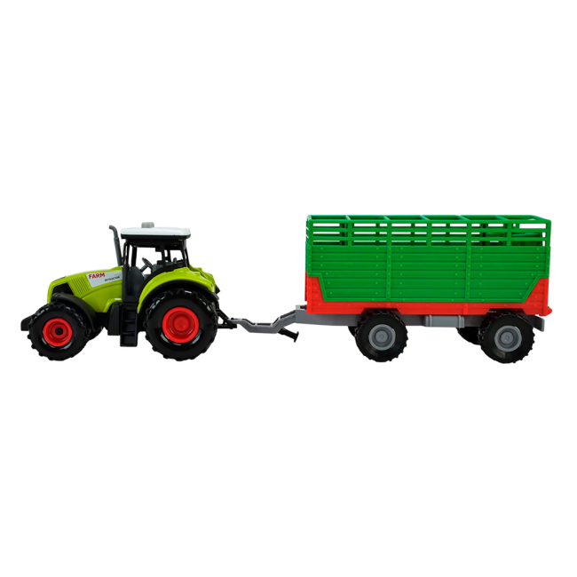 Транспорт и спецтехника - Автомодель Solar Трактор с прицепом (AP9922)#2