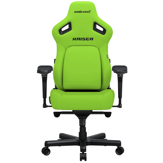 Меблі для геймерів - Крісло ігрове Anda Seat Kaiser 4 Size XL PVC Cyber green (AD12YDDC-XLL-20-C-PV/C-01)#4