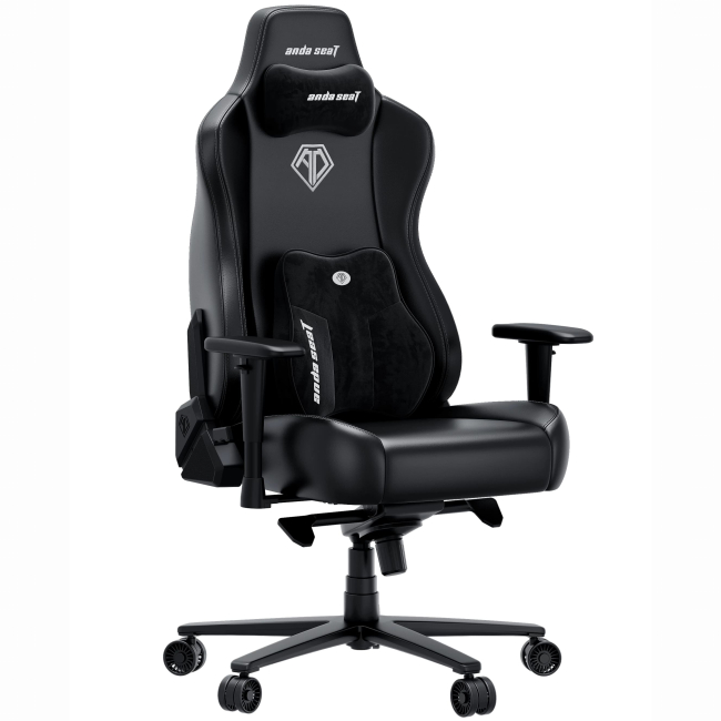 Меблі для геймерів - Крісло ігрове Anda Seat Novis Plus XL PVC Black (AD23YC-XL-01-B-PV-B04)#2