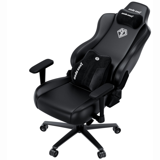 Меблі для геймерів - Крісло ігрове Anda Seat Novis Plus XL PVC Black (AD23YC-XL-01-B-PV-B04)#3