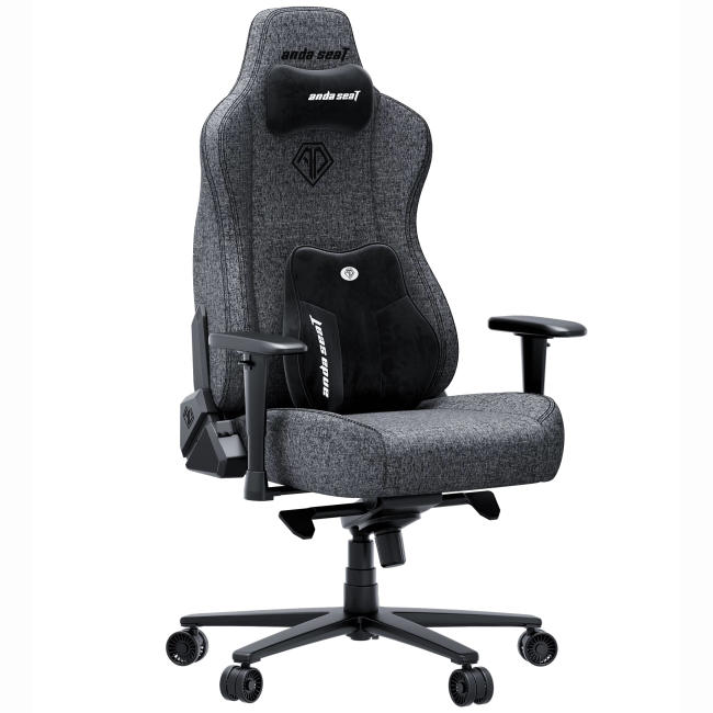 Меблі для геймерів - Крісло ігрове Anda Seat Novis Plus XL Dark Grey Fabric (AD23YC-XL-01-GB-F-G04)#2