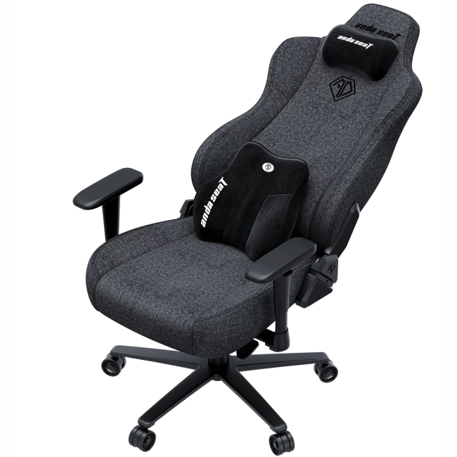 Меблі для геймерів - Крісло ігрове Anda Seat Novis Plus XL Dark Grey Fabric (AD23YC-XL-01-GB-F-G04)#3