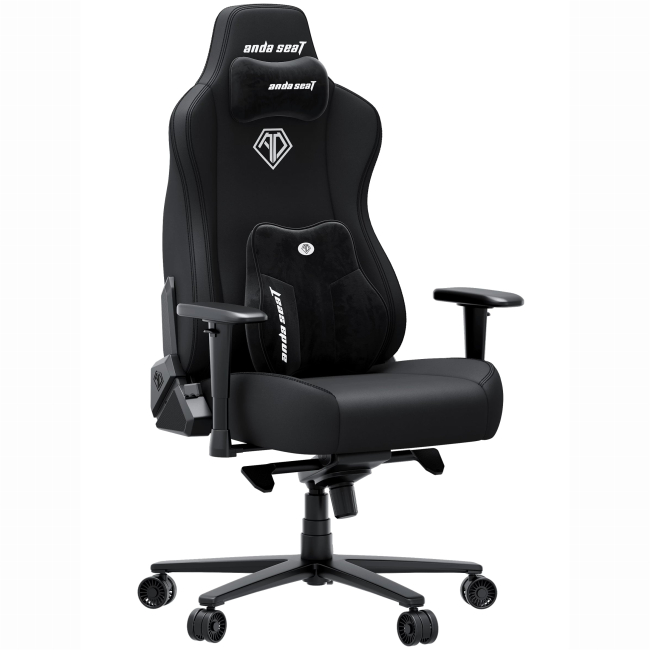 Меблі для геймерів - Крісло ігрове Anda Seat Novis Plus XL Black Fabric (AD23YC-XL-01-B-F-B04)#2