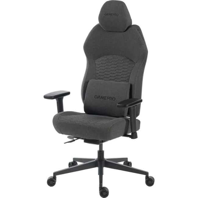 Меблі для геймерів - Ігрове крісло GamePro Dark grey fabric (GC760DG)#3