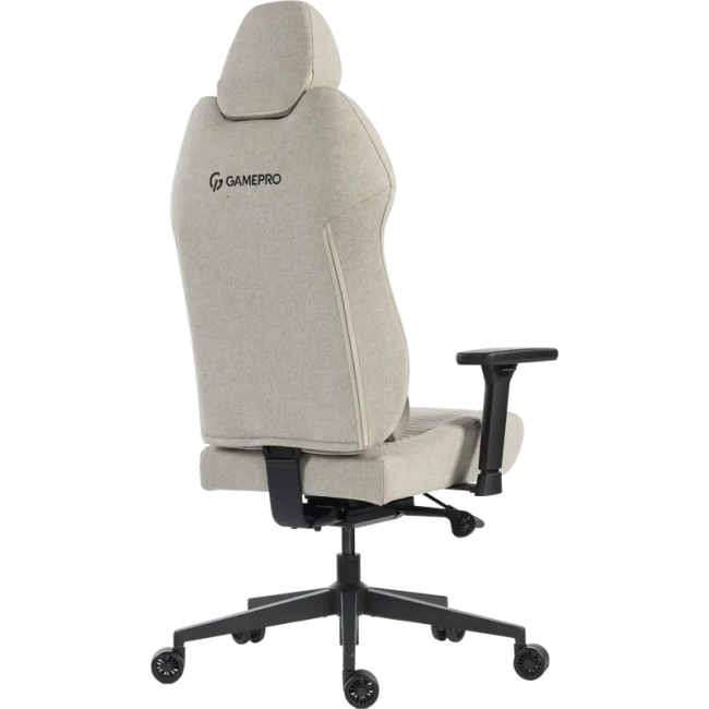 Меблі для геймерів - Ігрове крісло GamePro Light grey fabric (GC760LG)#7