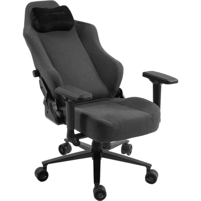 Меблі для геймерів - Ігрове крісло GamePro Dark grey fabric (GC775DG)#5