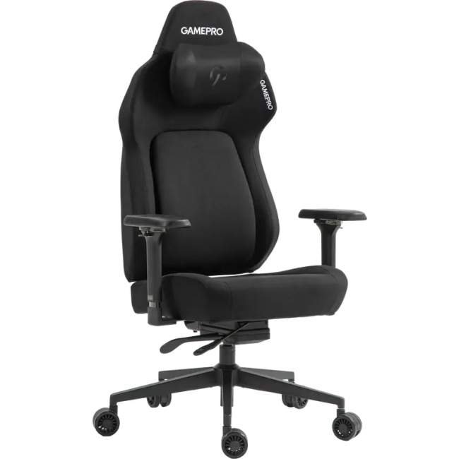 Меблі для геймерів - Ігрове крісло GamePro Black fabric (GC925B)#2