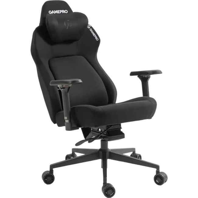 Меблі для геймерів - Ігрове крісло GamePro Black fabric (GC925B)#5