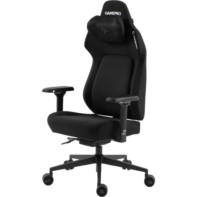 Меблі для геймерів - Ігрове крісло GamePro Black fabric (GC925B)#7