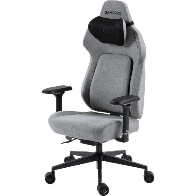 Меблі для геймерів - Ігрове крісло GamePro Grey fabric (GC925G)#3