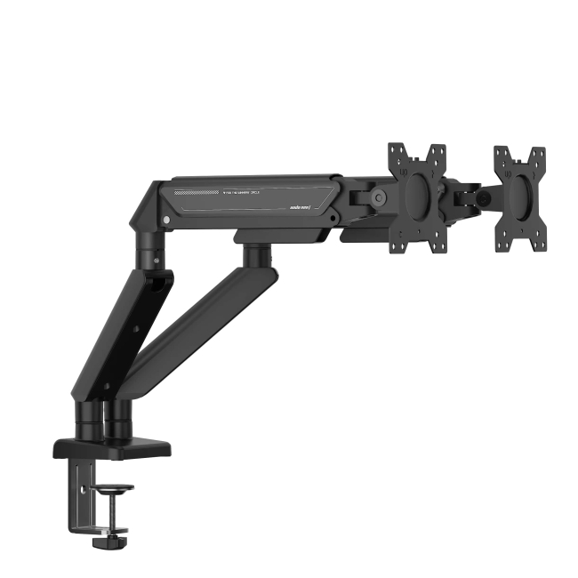 Меблі для геймерів - Настільне кріплення для монітора Anda Seat Stealth II Duo 17''-32'' Black (AD-W-A6D-2S-BB)#3