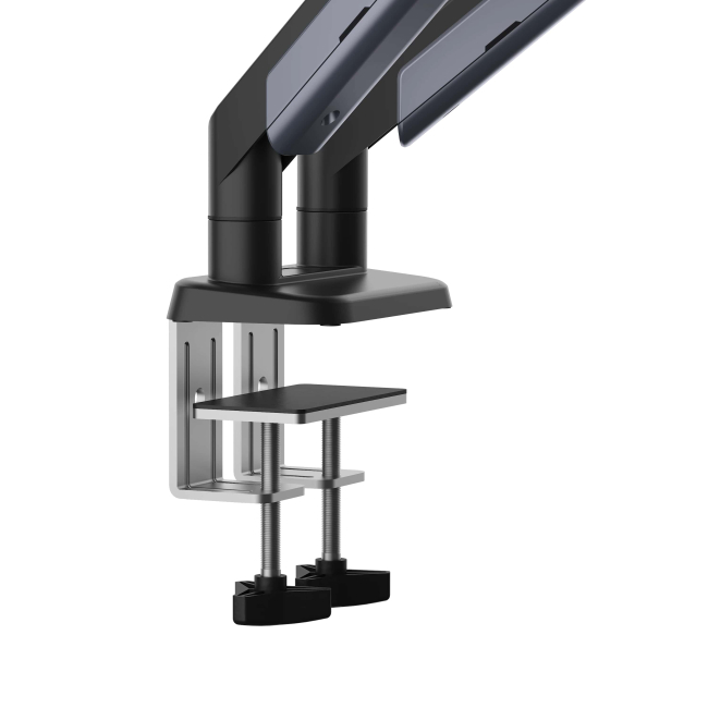Меблі для геймерів - Настільне кріплення для двох моніторів Anda Seat Stealth PRO II Duo 17''-42'' Titanium (AD-W-A9-2S-BT)#4