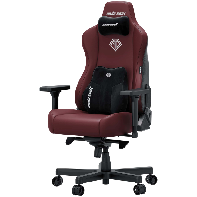 Меблі для геймерів - Крісло ігрове Anda Seat Kaiser 3E XL PVC Maroon (AD23YC-XL-09-A-PV/C-A01)#2