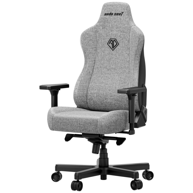 Мебель для геймеров - Кресло игровое Anda Seat Kaiser 3E XL Grey Fabric (AD23YC-XL-09-G-CF-G01)#5