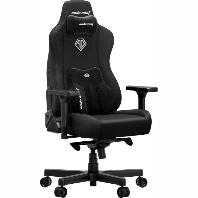 Меблі для геймерів - Крісло ігрове Anda Seat Kaiser 3E XL Black Fabric (AD23YC-XL-09-B-CF-B01)#2
