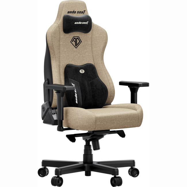 Меблі для геймерів - Крісло ігрове Anda Seat Kaiser 3E XL Dark Beige Fabric (AD23YC-XL-09-H-CF-H01)#2