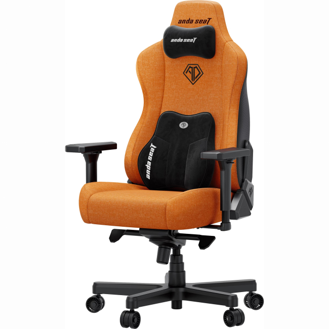 Меблі для геймерів - Крісло ігрове Anda Seat Kaiser 3E XL Orange Fabric (AD23YC-XL-09-O-CF-O01)#3