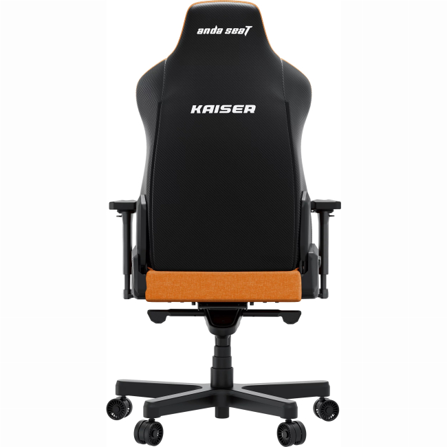 Меблі для геймерів - Крісло ігрове Anda Seat Kaiser 3E XL Orange Fabric (AD23YC-XL-09-O-CF-O01)#6