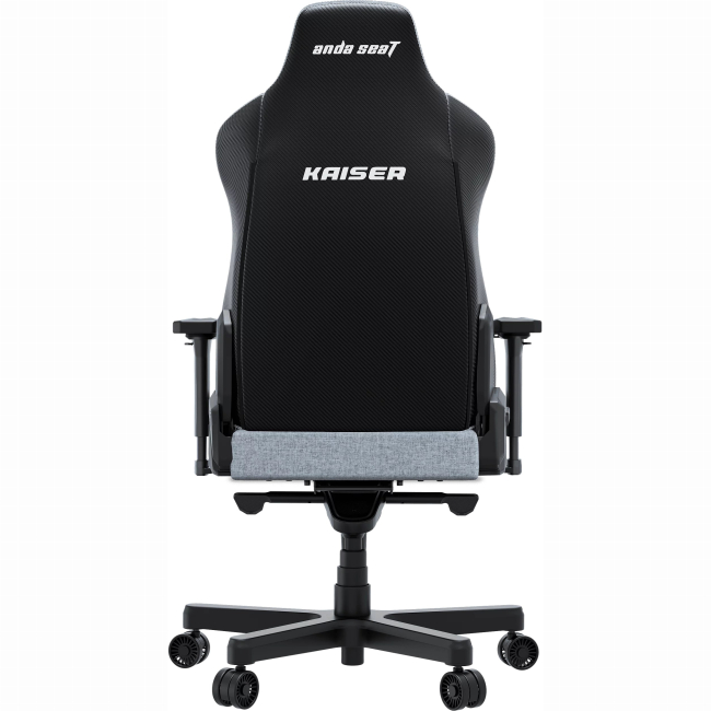 Меблі для геймерів - Крісло ігрове Anda Seat Kaiser 3E XL Gray Blue Fabric (AD23YC-XL-09-T-CF-T01)#6