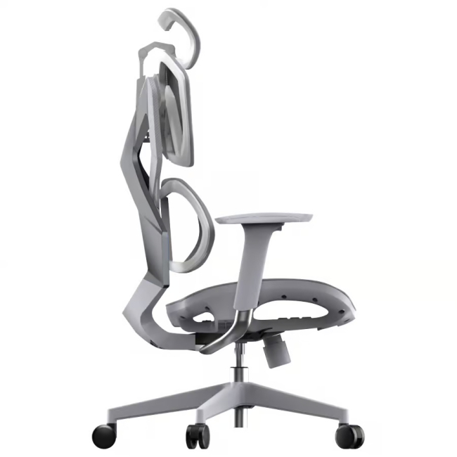 Мебель для геймеров - ​Кресло геймерское Sihoo Xallking X5C Mesh Grey (X5FC-N101)#4