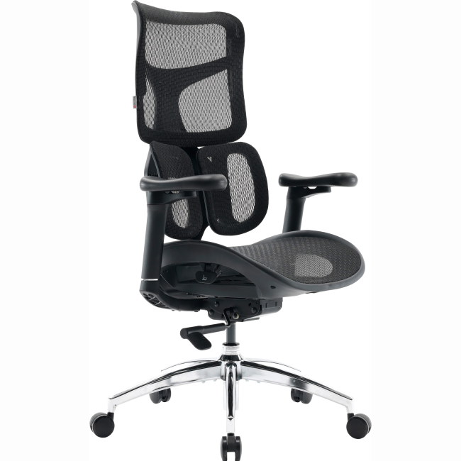 Меблі для геймерів - Крісло офісне Sihoo DORO S100 Mesh Black (S100- M301)#2