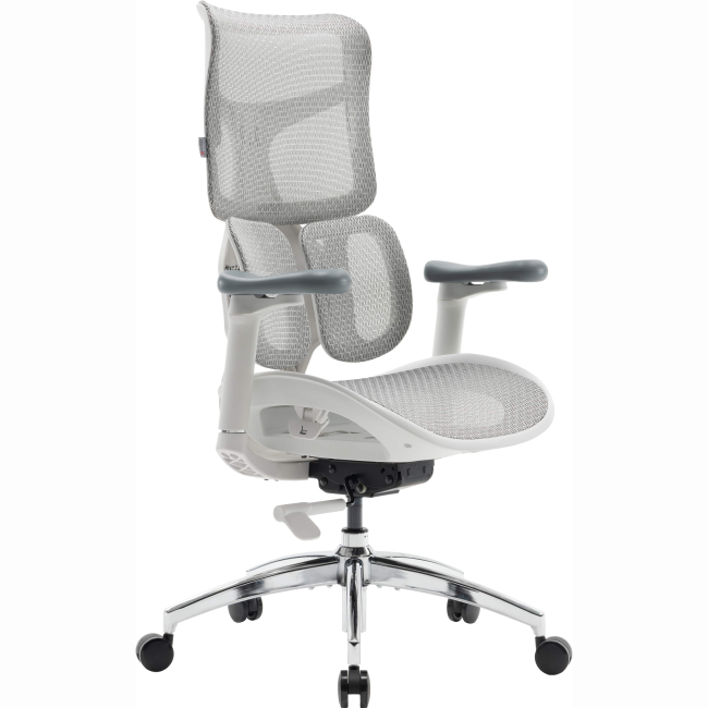 Меблі для геймерів - Крісло офісне Sihoo DORO S100 Mesh White (S100- M302)#2