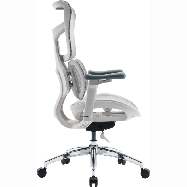 Меблі для геймерів - Крісло офісне Sihoo DORO S100 Mesh White (S100- M302)#3