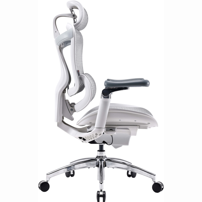 Меблі для геймерів - Крісло офісне Sihoo DORO C300 Pro Mesh White (DORO- C300- PRO- M102)#3