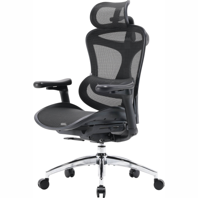 Меблі для геймерів - Крісло офісне Sihoo DORO C300L Mesh Black (DORO- C300L- A3-101)#2