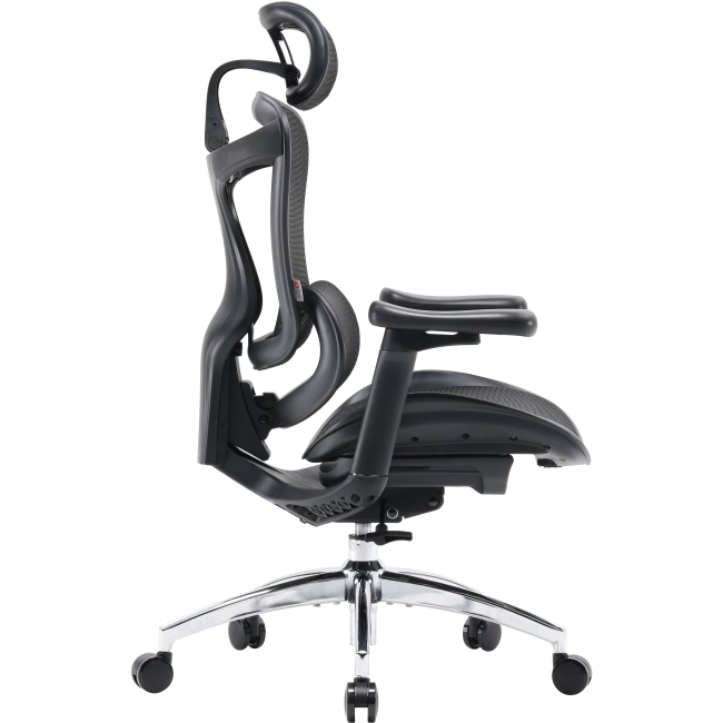 Меблі для геймерів - Крісло офісне Sihoo DORO C300L Mesh Black (DORO- C300L- A3-101)#3