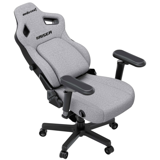 Меблі для геймерів - Крісло ігрове Anda Seat Kaiser 4 V2 Size XL Gray Fabric (AD12YDDC-XLL-20-G-CF-03)#5