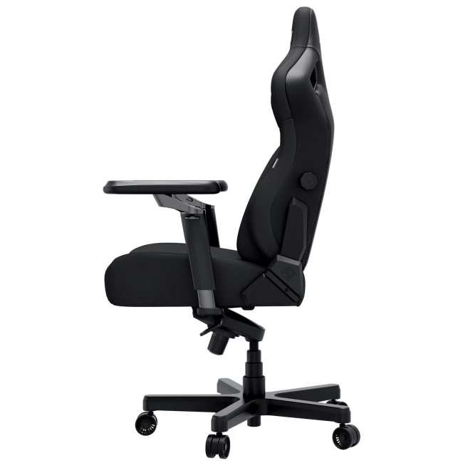 Меблі для геймерів - Крісло ігрове Anda Seat Kaiser 4 V2 Size XL Black Fabric (AD12YDDC-XLL-20-B-CF-03)#4