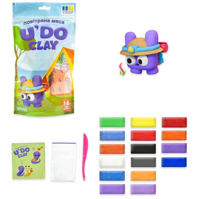 Наборы для лепки - Набор для творчества Strateg U'Do Clay в ассортименте (30879)#3