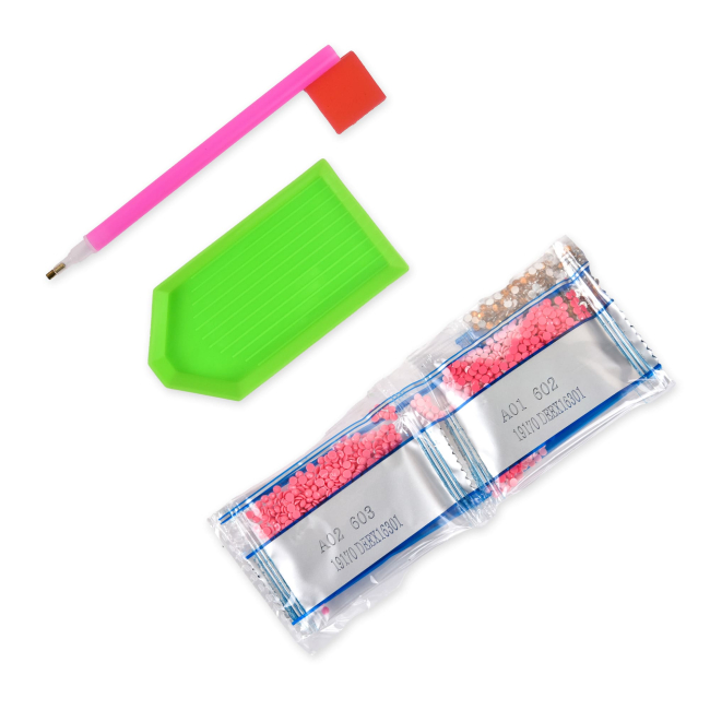 Мозаика - Алмазная картина Strateg Жирафовая сказка 30 х 30 см (DEEX16306)#3