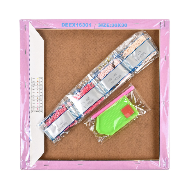 Мозаика - Алмазная картина Strateg Луч солнца 30 х 30 см (DEEX16284)#2