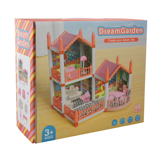 Мебель и домики - Игровой набор Країна Іграшок Дом 2 этажа (GJJ-003)#3