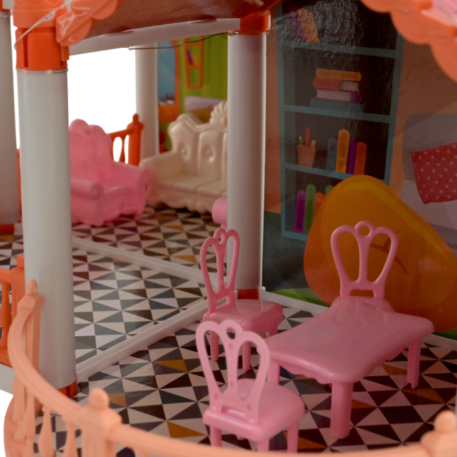 Мебель и домики - Игровой набор Країна Іграшок Дом 2 этажа (GJJ-003)#5