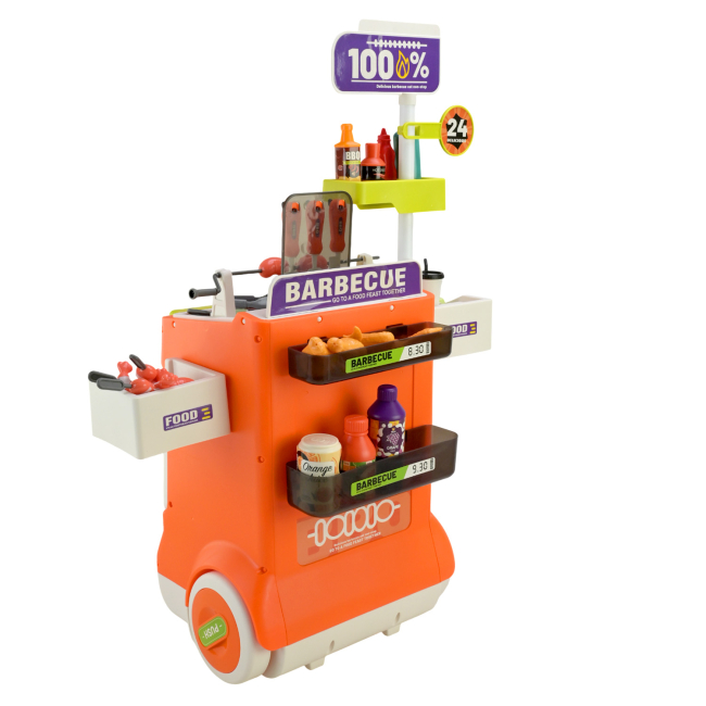 Дитячі кухні та побутова техніка - ​Ігровий набір Країна Іграшок Кафе барбекю (668-156)#3