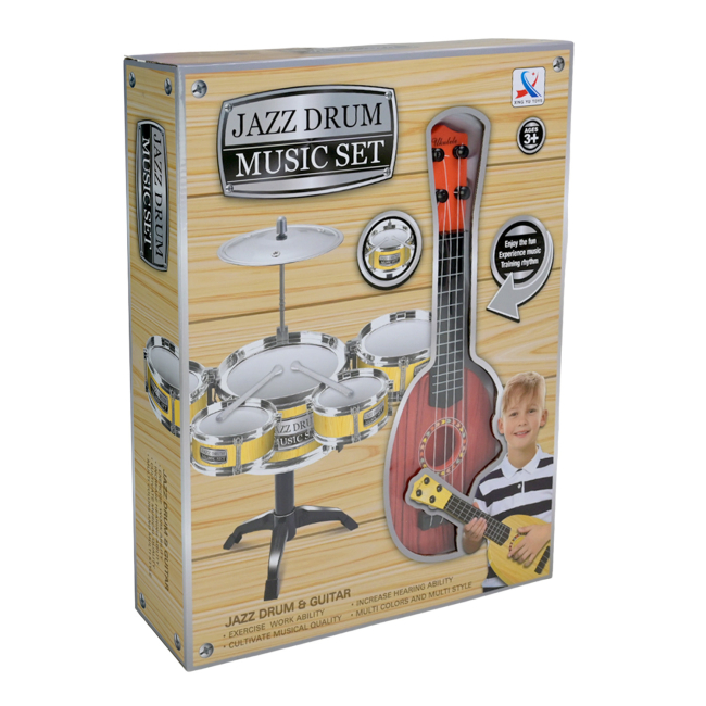 Музыкальные инструменты - ​Музыкальные инструменты Країна Іграшок Барабанная установка и гитара (333-018)#2